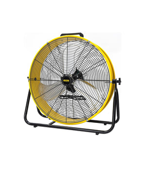 24 in. 3 Speeds Portable High Velocity Drum Fan with Powerful 1/3 HP Motor