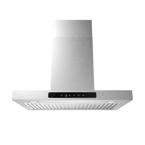 30 in. 450 CFM Vent Wall Mount Range Hood in Stainless Steel