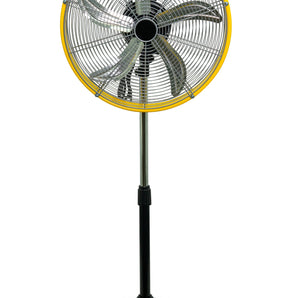 20-in 3-Speed High Velocity Oscillating Pedestal Fan