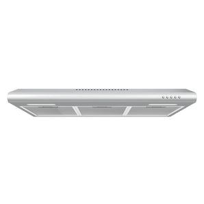 30 in. Convertible Under Cabinet Range Hood in Stainless Steel with 3-Speed Exhaust Fan