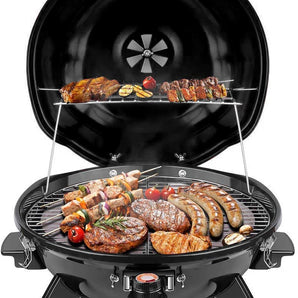 1600-Watt Black Electric Grill