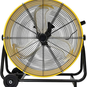 24 in. 2 Speeds Drive Drum Fan with High Efficiency EC Motor