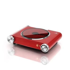 7.6-in Red Infrared Ceramic Electric Stove 1200-Watt Electric Hot Plate