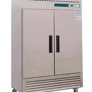 49-cu ft Commercial Refrigerator 2 Stainless Steel-Door