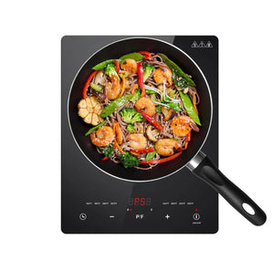 1800W Portable Induction Cooktop with Sensor Touch