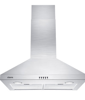 30 in. Wall Mount 450 CFM Ductless Range Hood Vent for Kitchen Hood in Stainless Steel